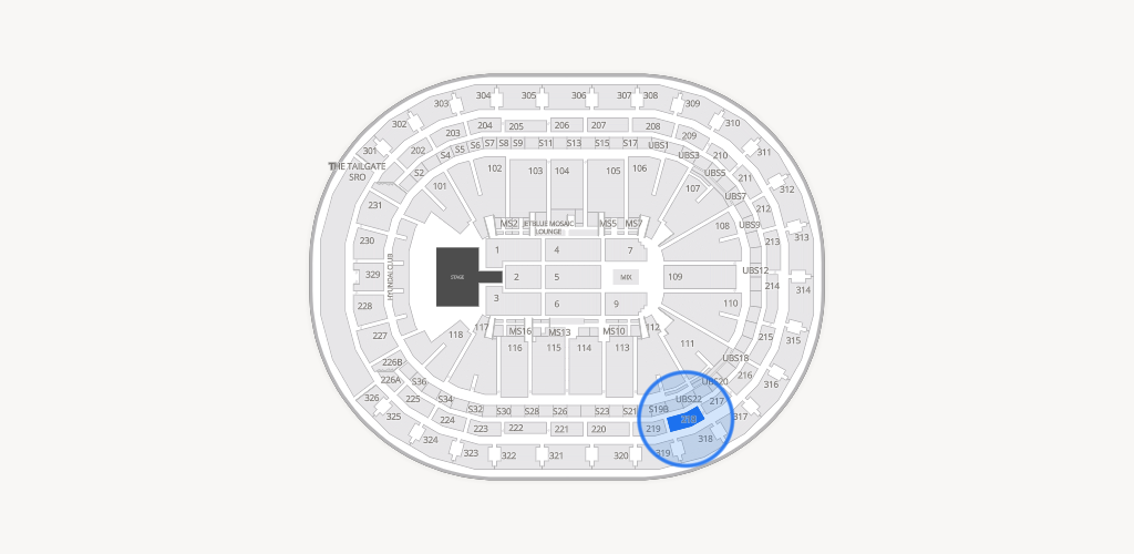 UBS Arena Seating Chart