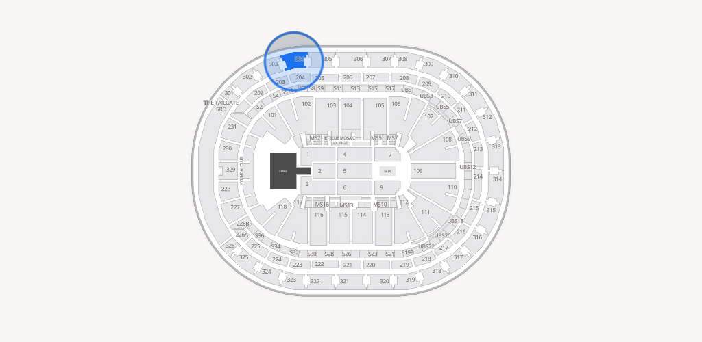 UBS Arena Seating Chart