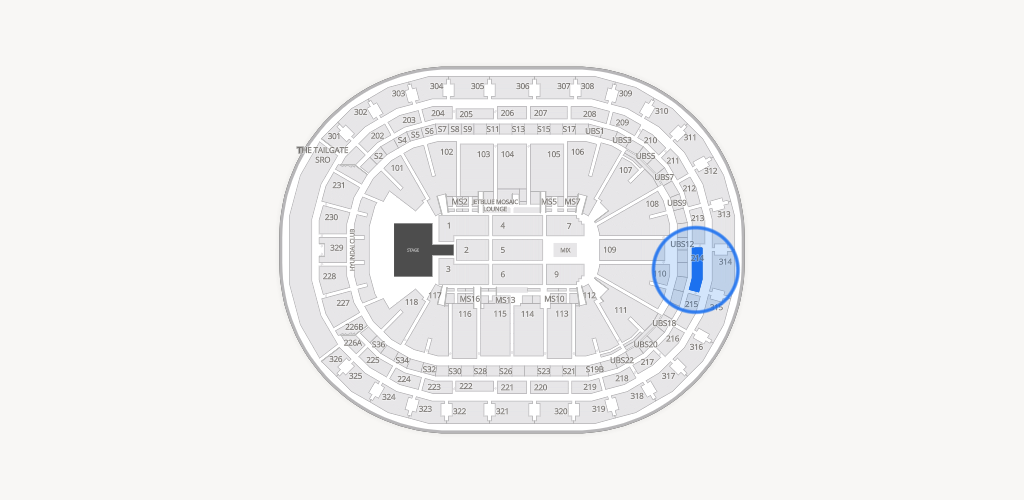 UBS Arena Seating Chart
