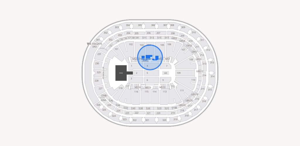 UBS Arena Seating Chart