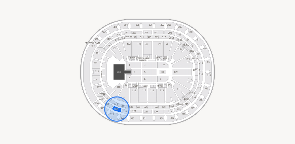 UBS Arena Seating Chart