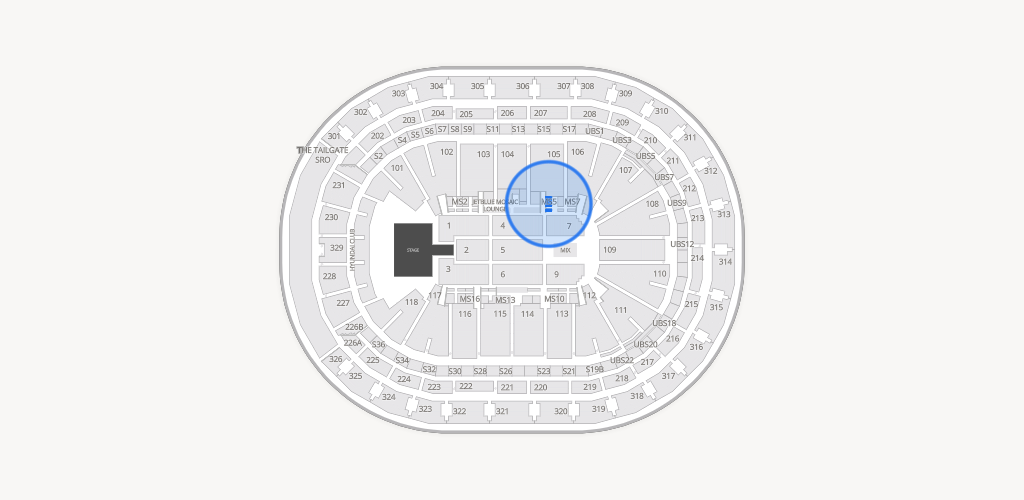 UBS Arena Seating Chart