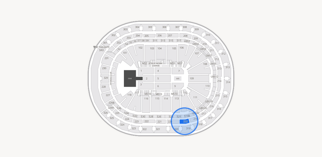 UBS Arena Seating Chart