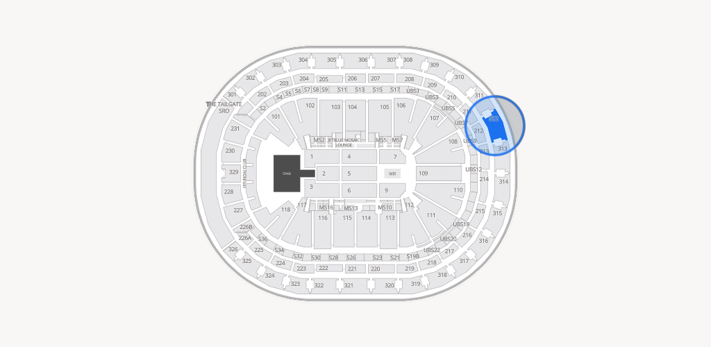 UBS Arena Seating Chart