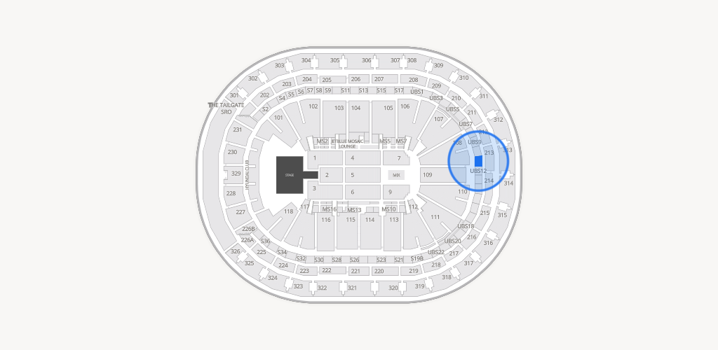 UBS Arena Seating Chart