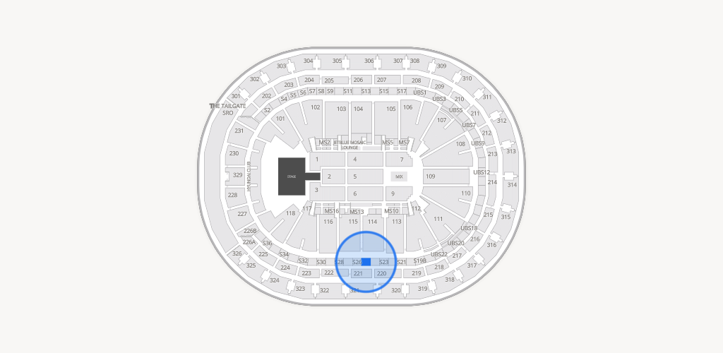UBS Arena Seating Chart