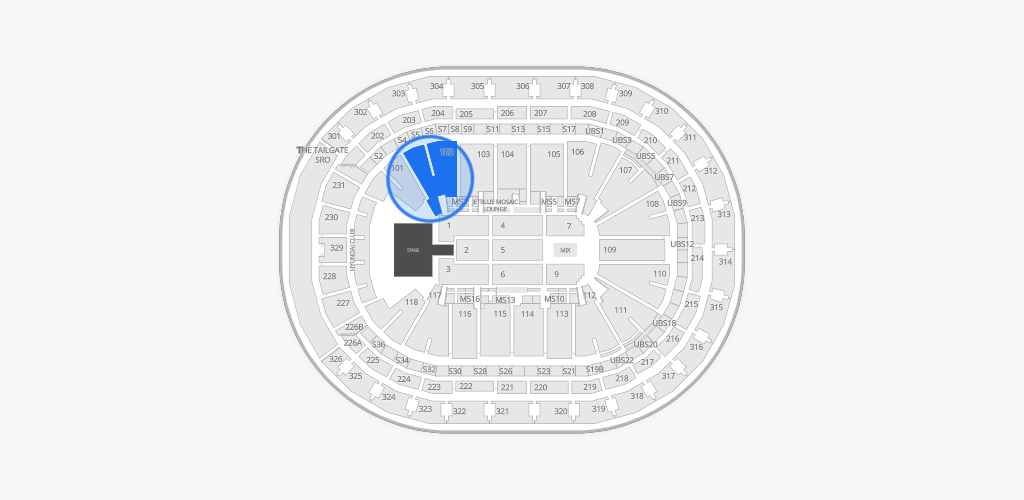 UBS Arena Seating Chart