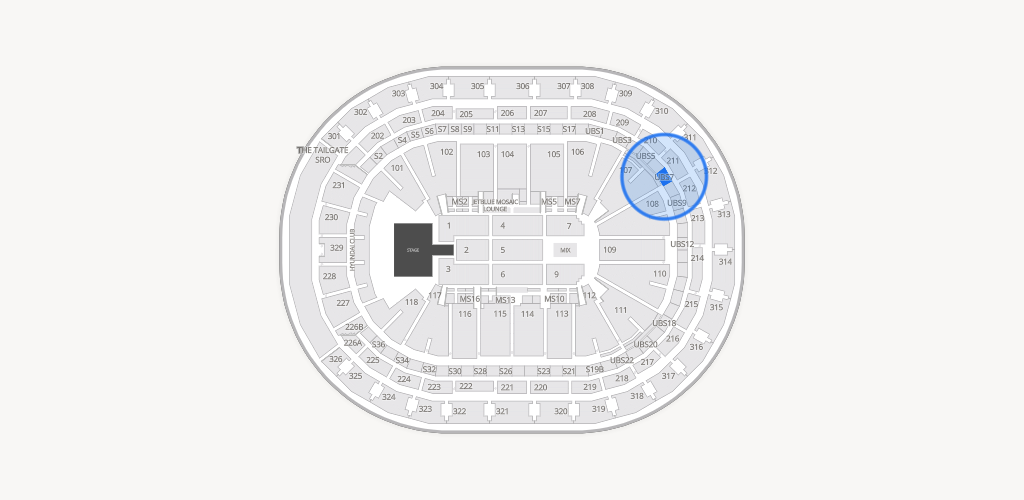 UBS Arena Seating Chart