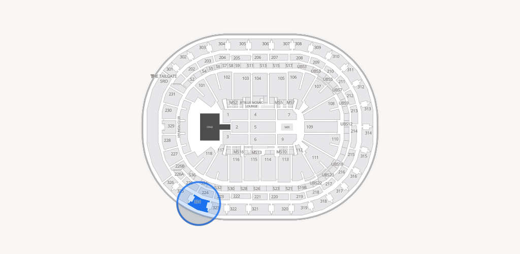 UBS Arena Seating Chart