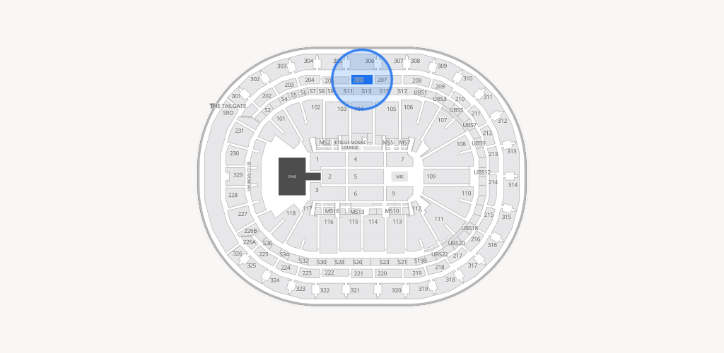 UBS Arena Seating Chart