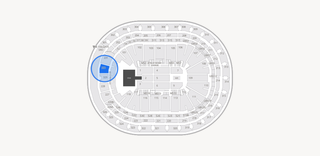 UBS Arena Seating Chart