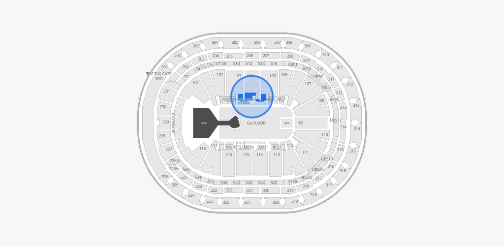 UBS Arena Seating Chart