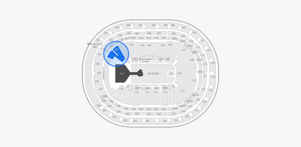 UBS Arena Seating Chart