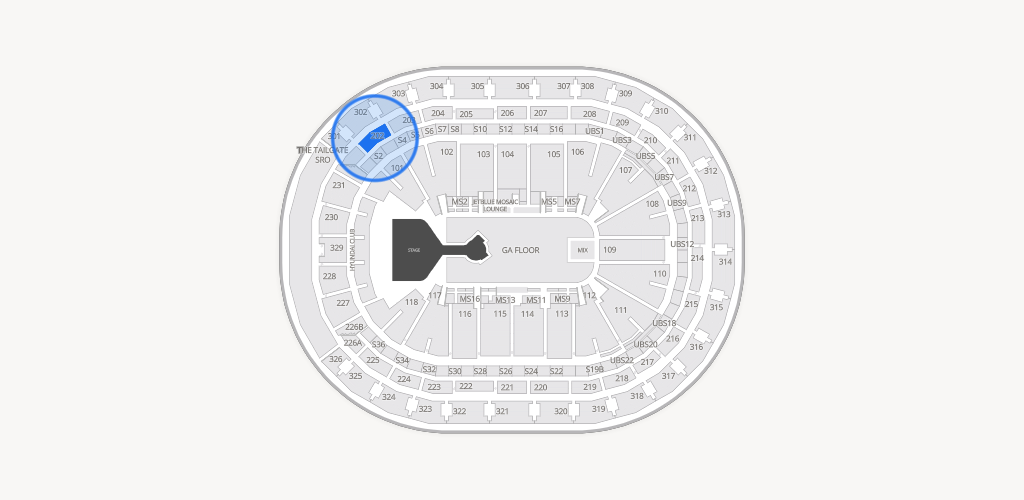 UBS Arena Seating Chart
