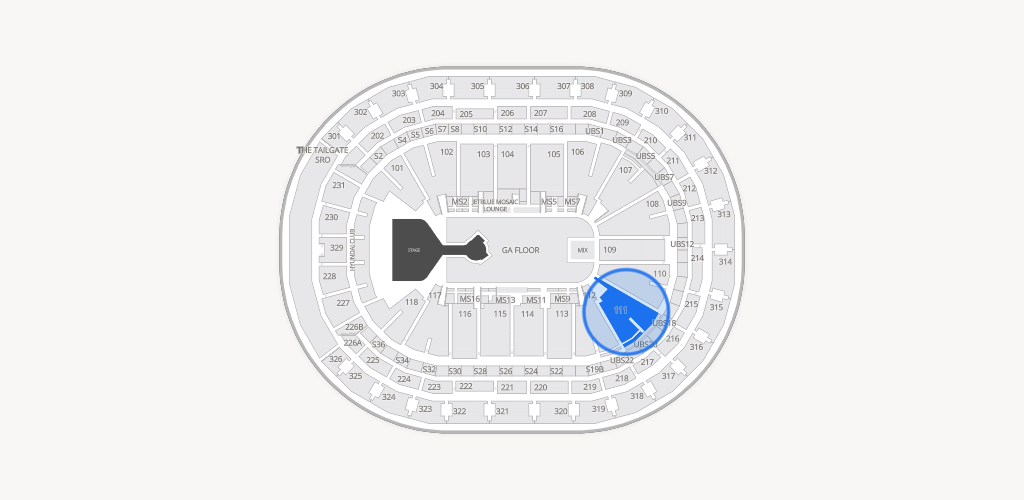 UBS Arena Seating Chart