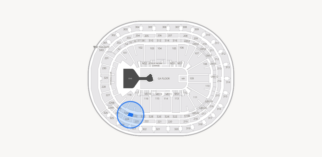 UBS Arena Seating Chart