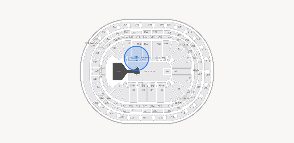 UBS Arena Seating Chart