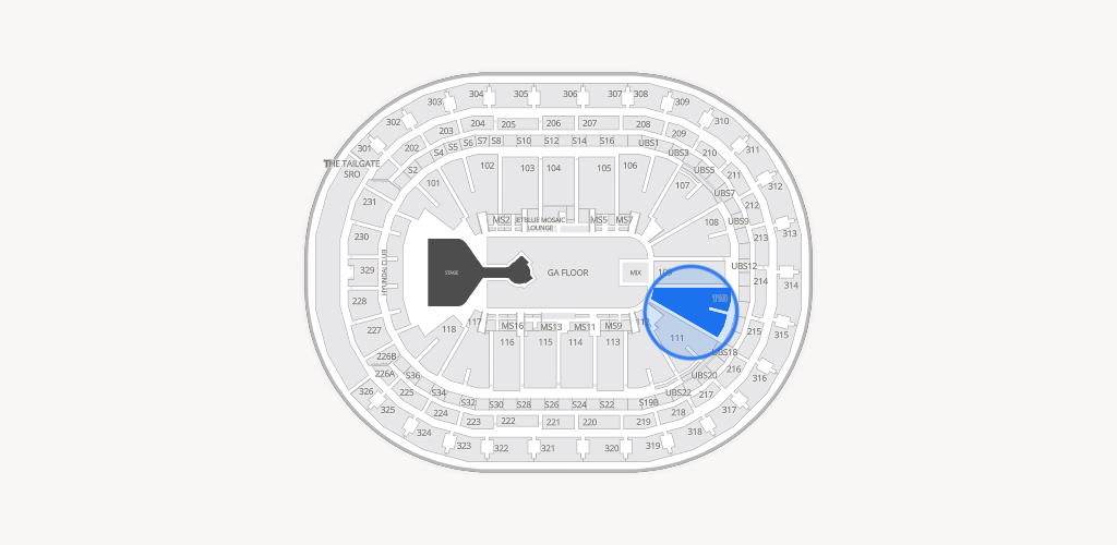 UBS Arena Seating Chart