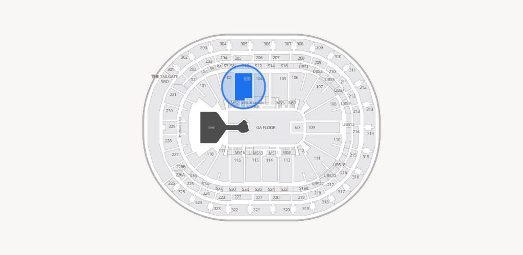 UBS Arena Seating Chart