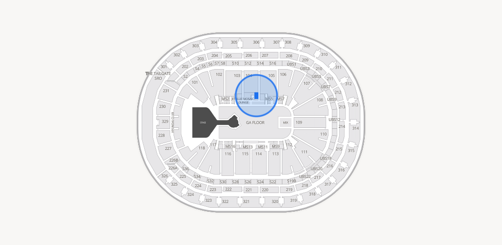 UBS Arena Seating Chart