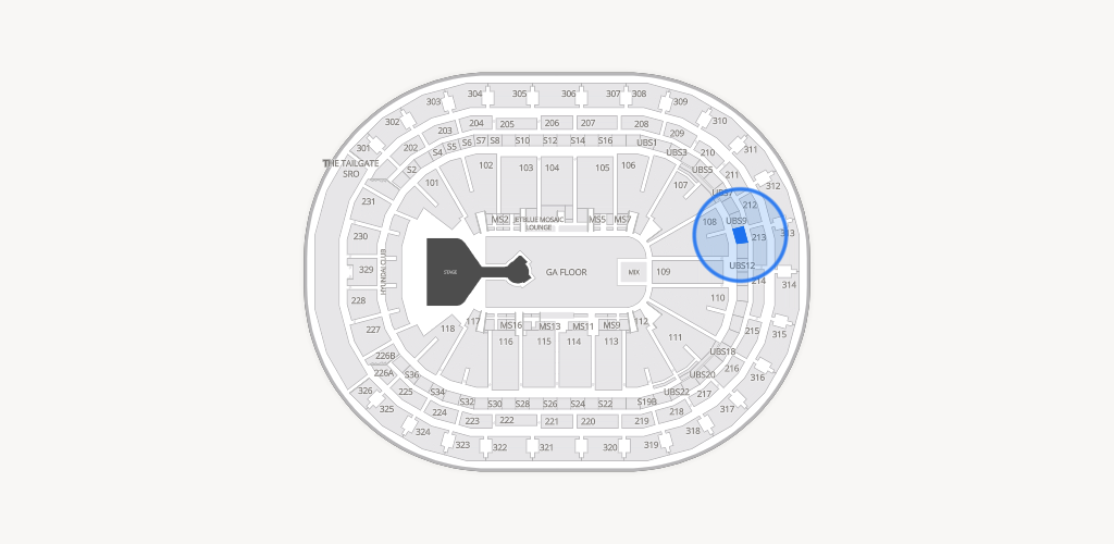 UBS Arena Seating Chart