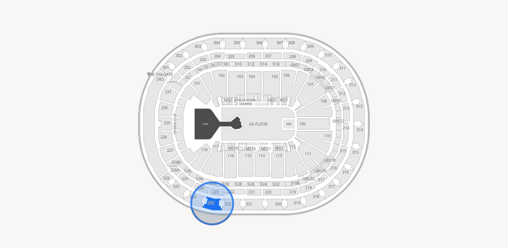 UBS Arena Seating Chart