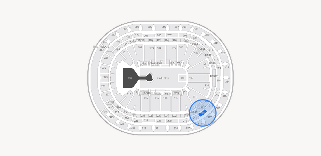 UBS Arena Seating Chart
