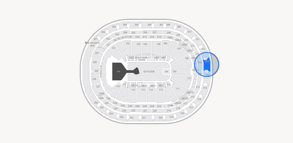 UBS Arena Seating Chart