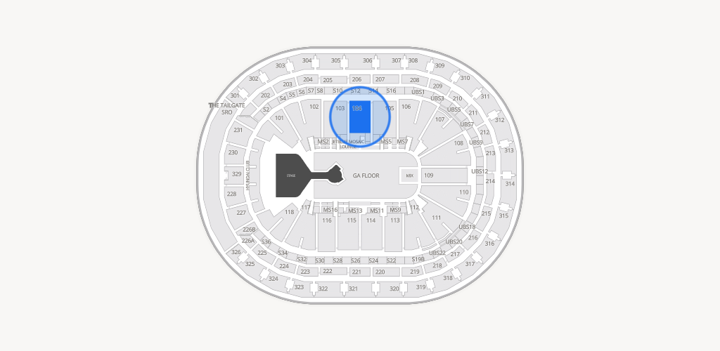 UBS Arena Seating Chart