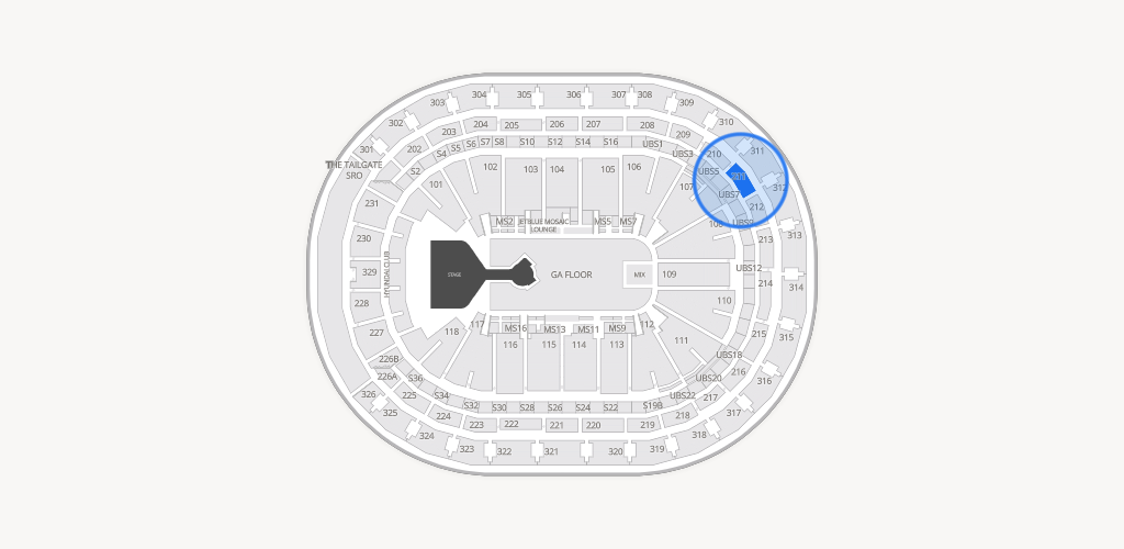 UBS Arena Seating Chart