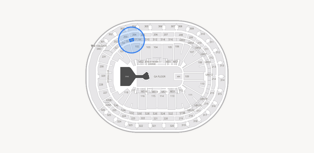 UBS Arena Seating Chart
