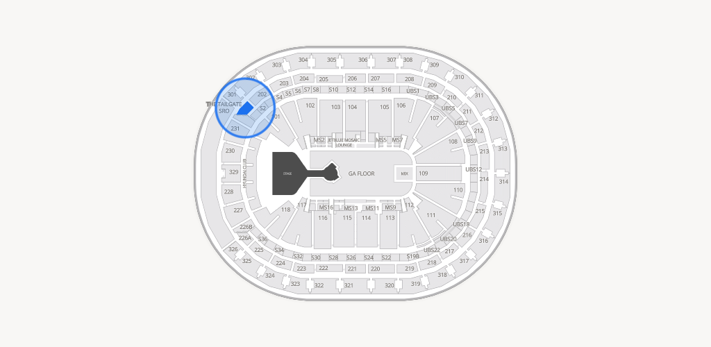 UBS Arena Seating Chart