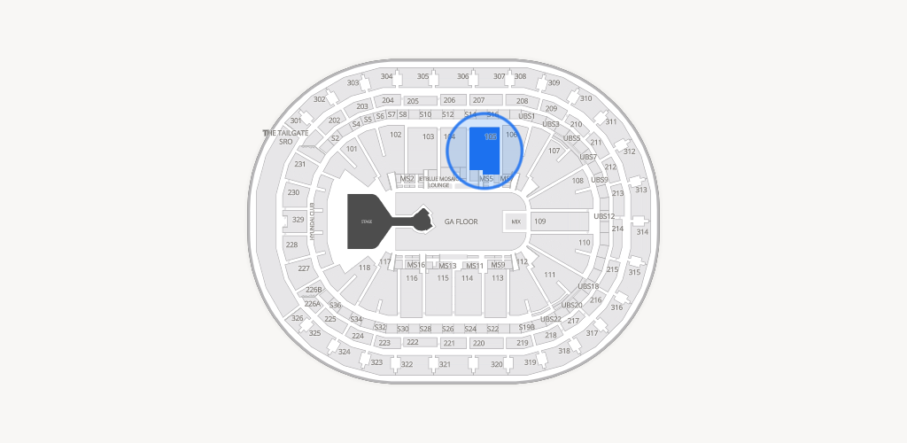 UBS Arena Seating Chart