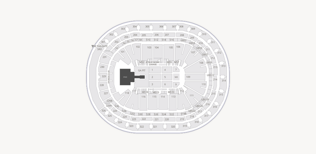 UBS Arena Seating Chart