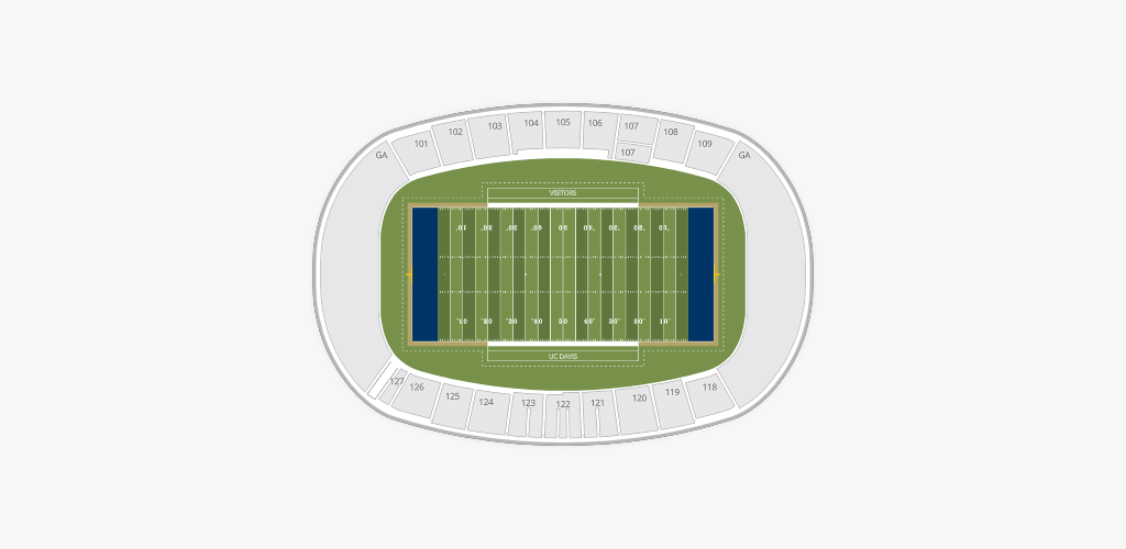 UC Davis Health Stadium Seating Chart