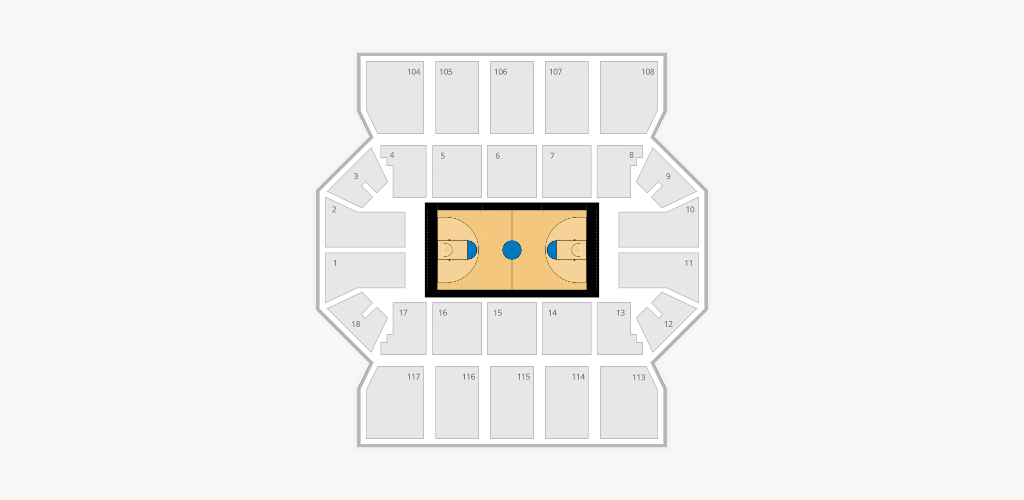 UCCU Center Seating Chart