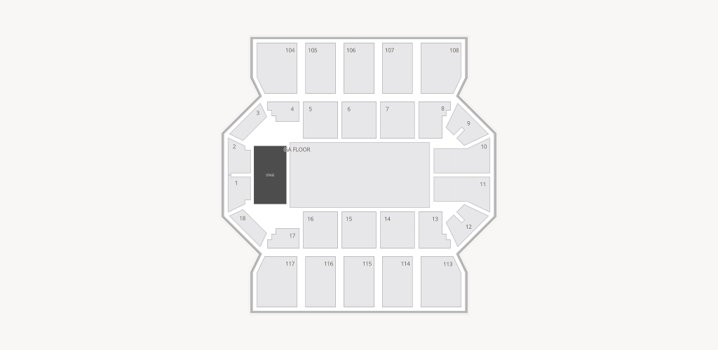 UCCU Center Seating Chart