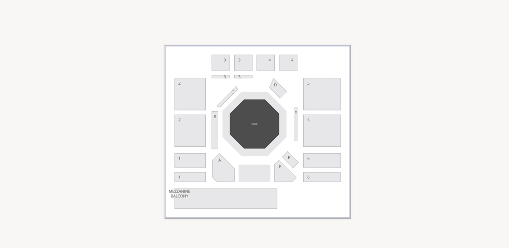 UFC Apex Seating Chart