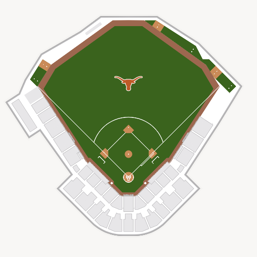 UFCU Disch-Falk Field seating chart