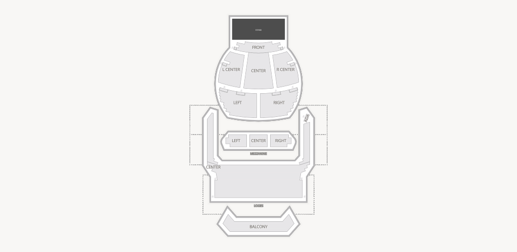 Uihlein Hall at Marcus Center for the Performing Arts Seating Chart