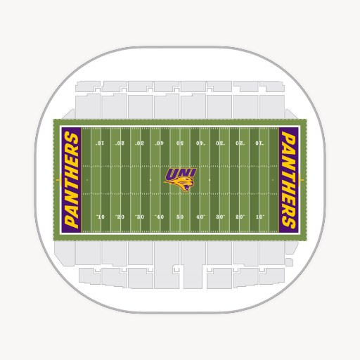 UNI Dome seating chart