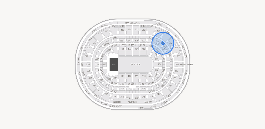 United Center Seating Chart