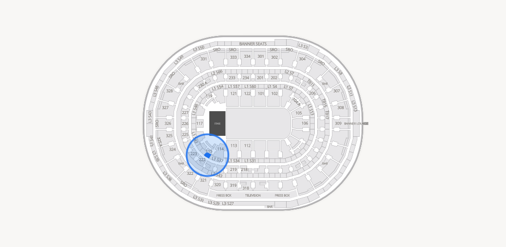 United Center Seating Chart