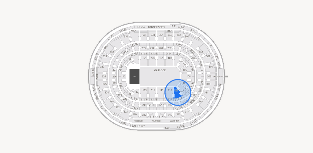 United Center Seating Chart