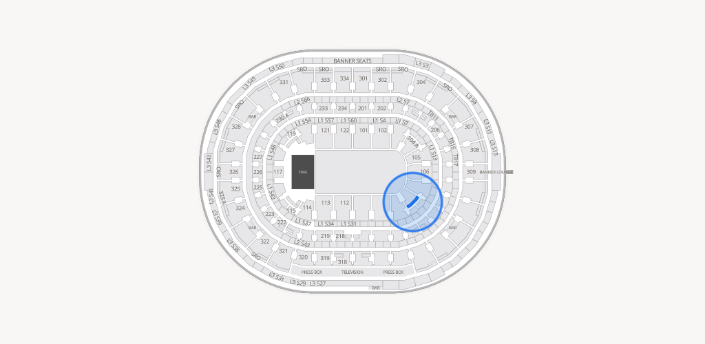 United Center Seating Chart