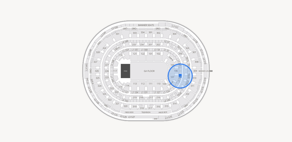 United Center Seating Chart