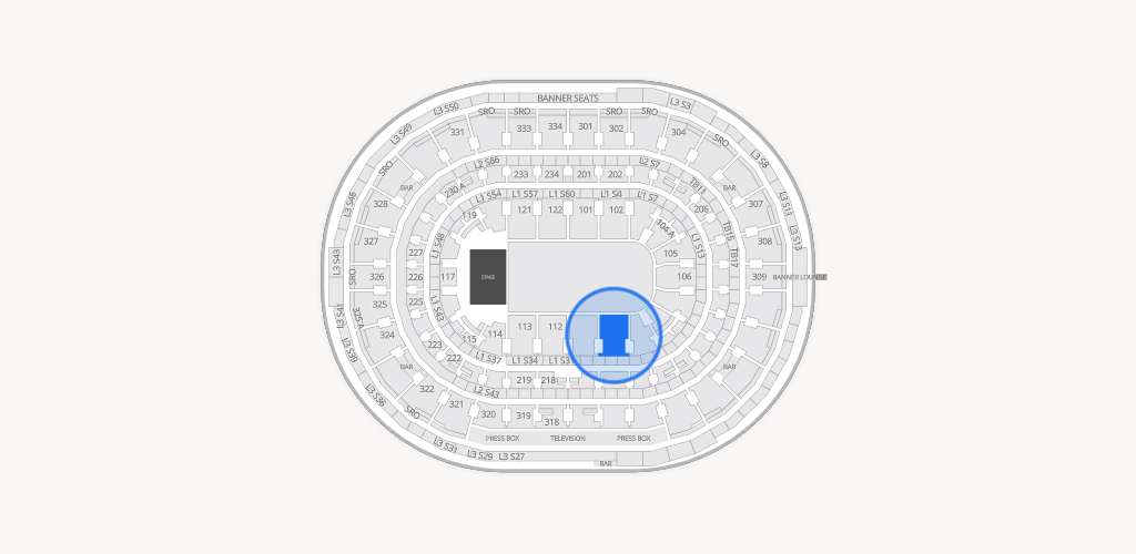 United Center Seating Chart