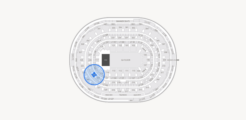 United Center Seating Chart