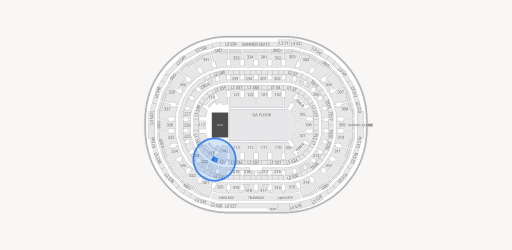 United Center Seating Chart