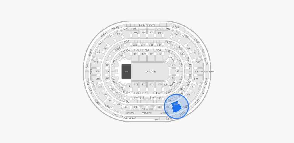 United Center Seating Chart